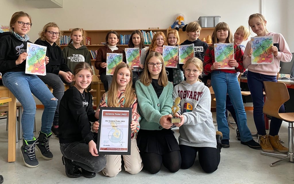 Die Schülerredaktion der Magdeburger Grundschule „Am Grenzweg“ hat für ihre Schülerzeitzung eine Auszeichnung erhalten.