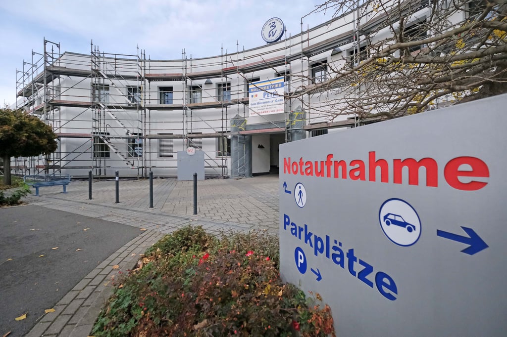 Das Goitzsche Klinikum Bitterfeld erlebt eine riesige Infektionswelle.