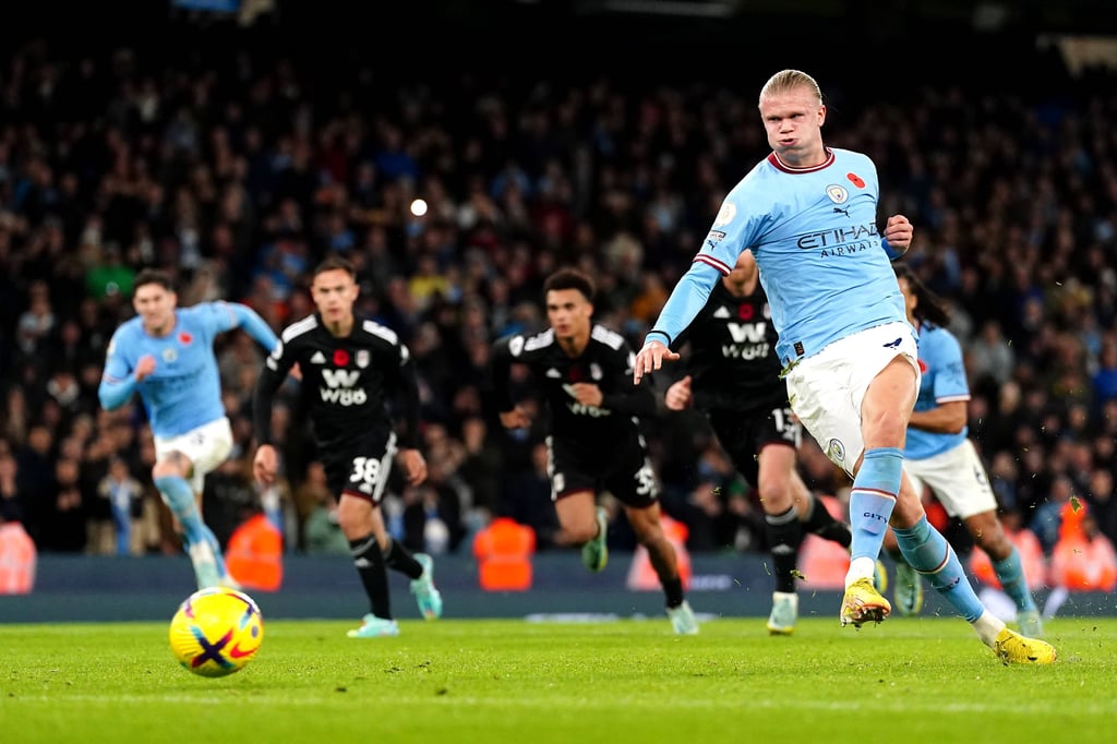 Erling Haaland trifft für Manchester City wie kein zweiter Stürmer Europas.