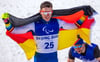 Gewann bei seiner Paralympics-Premiere je einmal Silber im Biathlon und im Langlauf: Marco Maier.