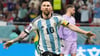 Kapitän Lionel Messi führte seine Argentinier gegen Australien zum Sieg.