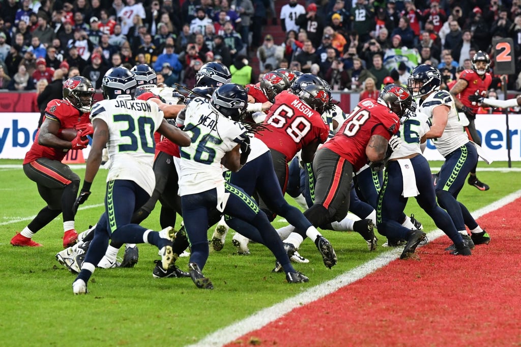 Das NHL-Spiel der Tampa Bay Buccaneers gegen die Seattle Seahawks in München holte eine Rekord-Quote.