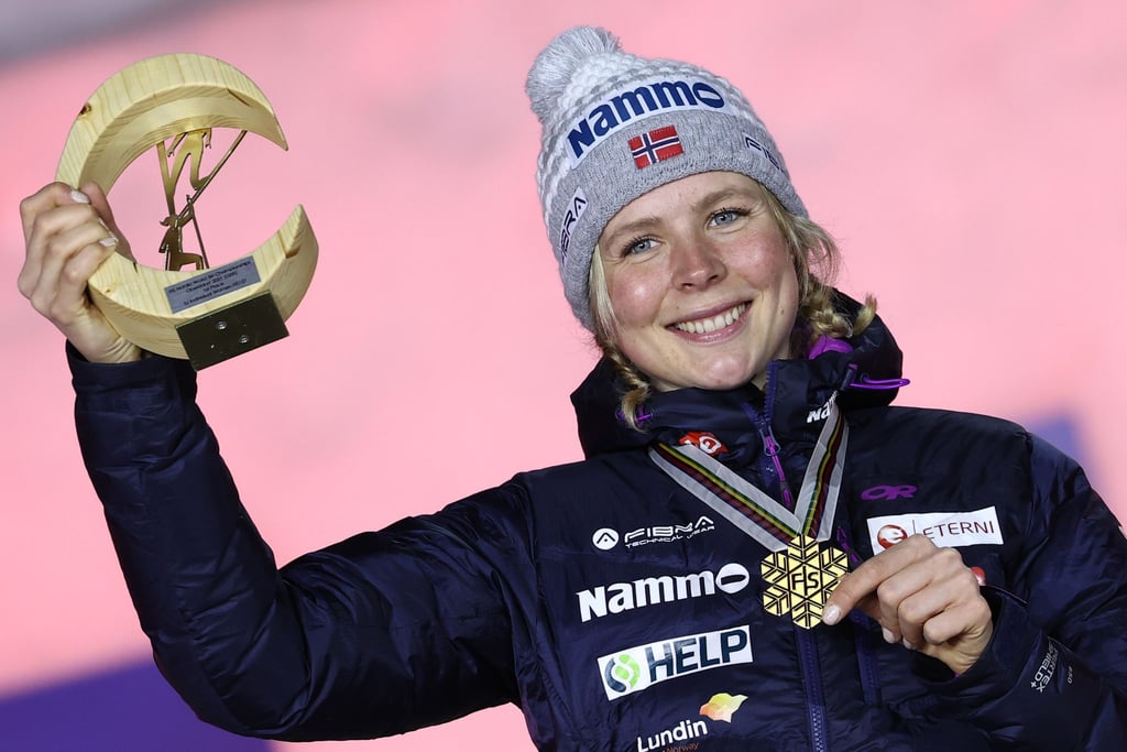 Skispringerin Maren Lundby verkündete auf Instagram ihr Comeback.