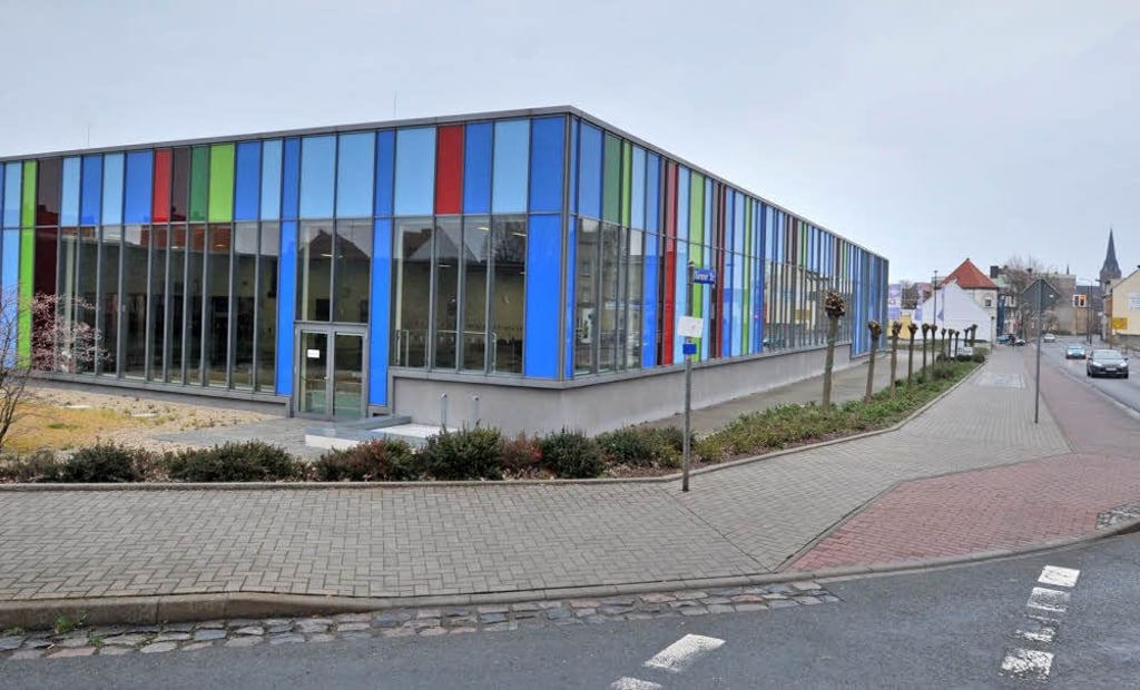 Im Sportbad "Heinz Deininger" in Bitterfeld schlug am Sonntag die Brandmeldeanlage an.
