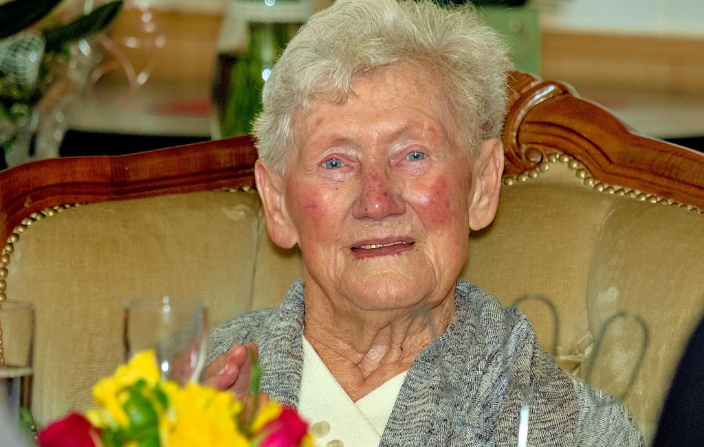 Charlotte Schlag aus Zeitz ist am Samstag 100 Jahre alt geworden.