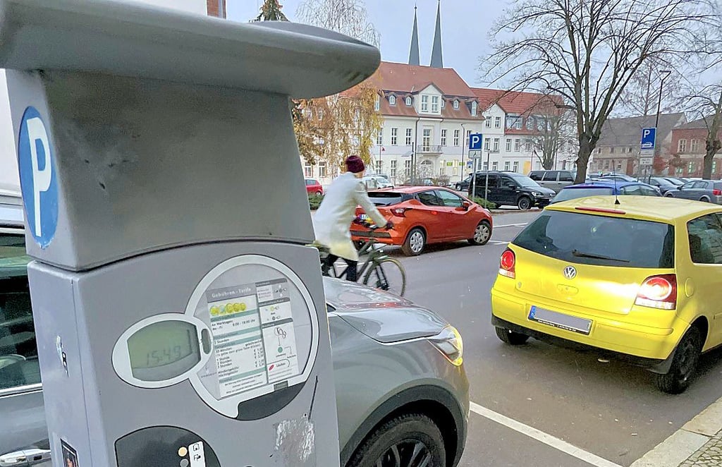 Ein Parkautomat an der Jacobistraße in Burg. Bleibt die kostenfreie Brötchentaste erhalten?