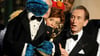Schauspieler Bob McGrath (r) aus der legendären Kindershow „Sesamstraße“ ist im Alter von 90 Jahren gestorben.