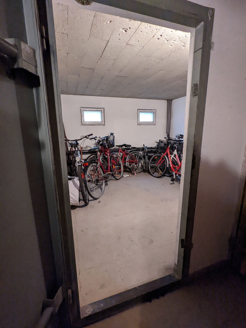 Der Tatort: Heute erinnert in dem Fahrradkeller in Dessau nichts mehr an die grausige Tat.
