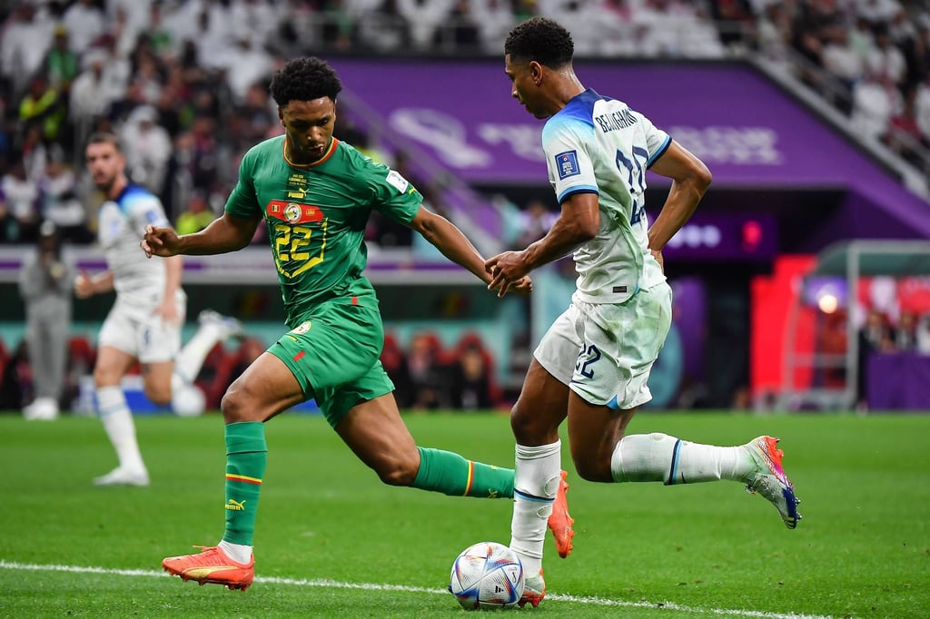Abdou Diallo schied mit dem Senegal gegen England aus.