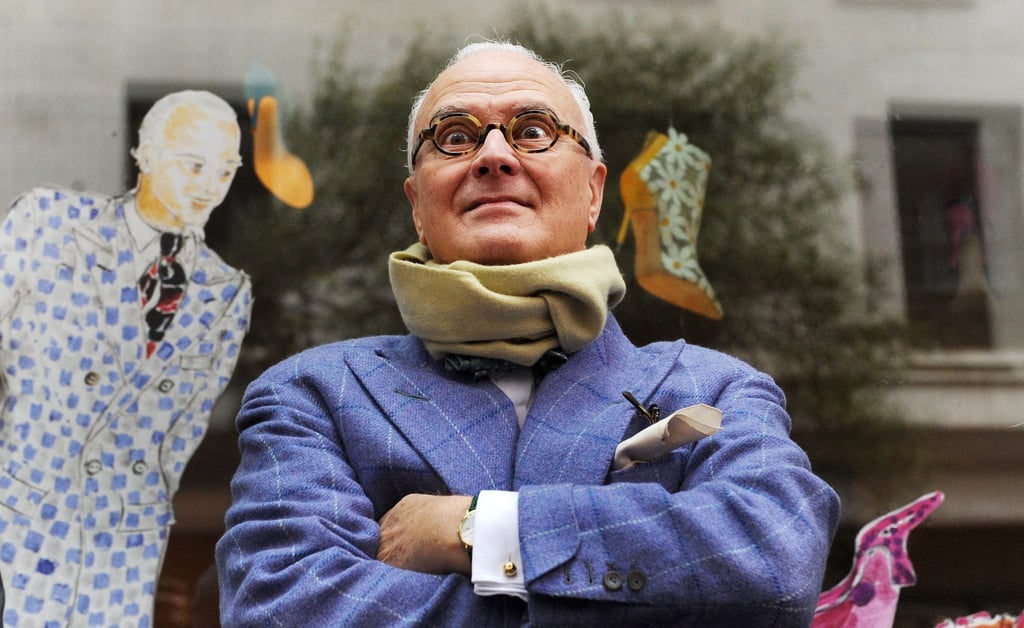 Der spanische Modedesigner Manolo Blahnik will auch mit 80 weiter kreieren und arbeiten.
