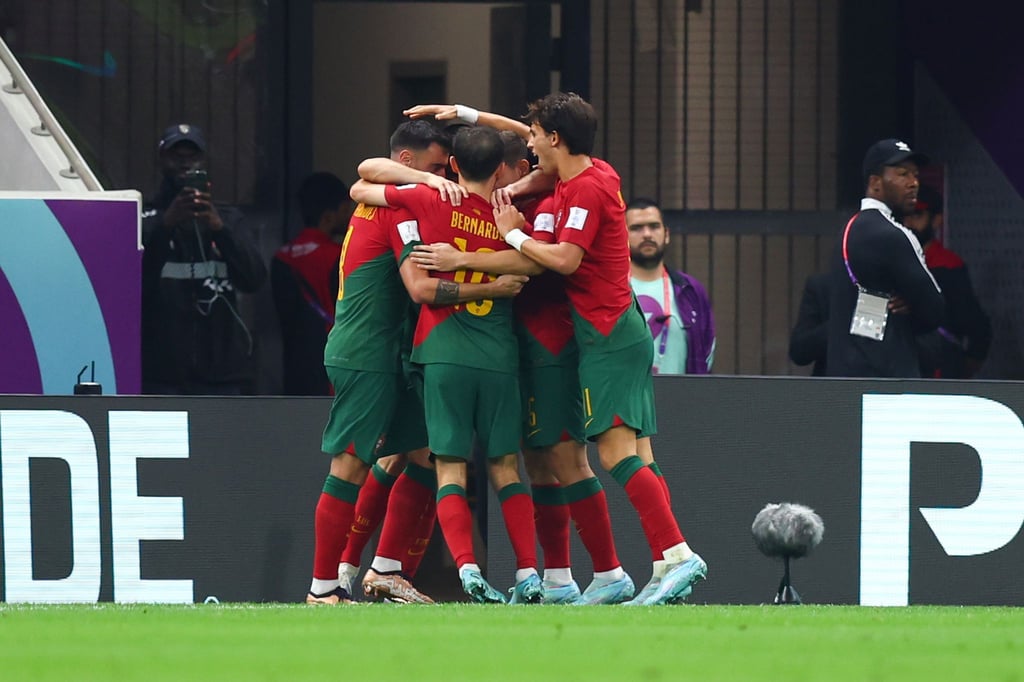Portugal besiegte Uruguay mit 2:0.
