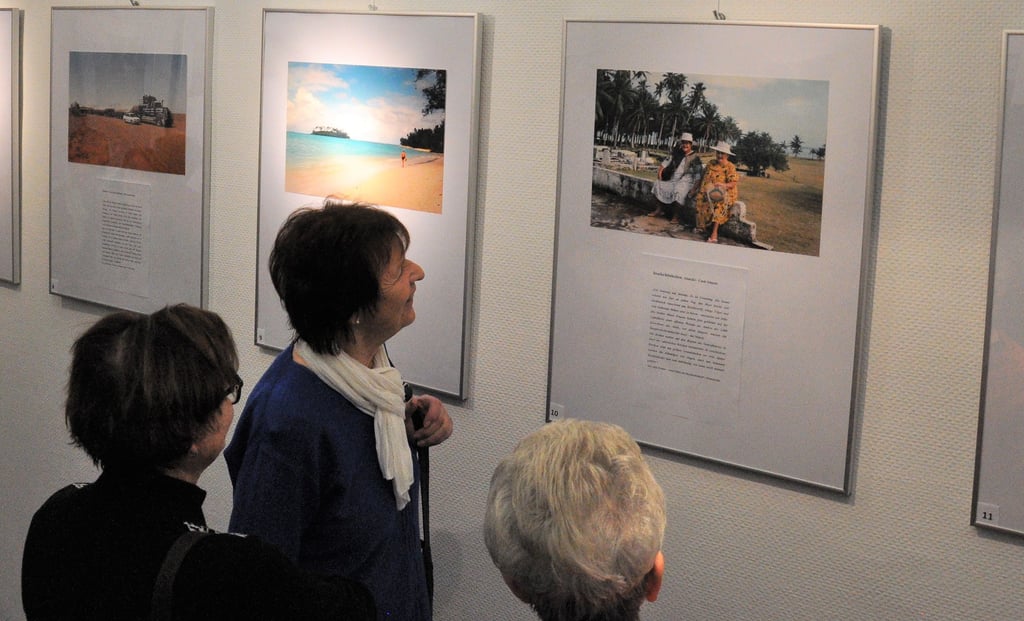 Die Bilderschau "Fotos aus aller Welt" ist in der Stadt- und Bibliothek zu sehen.