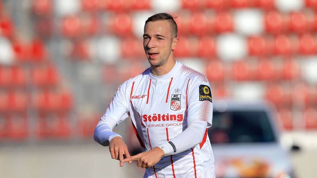 Kay Seidemann glänzt bei Rot-Weiß Erfurt in der Regionalliga als Torjäger.