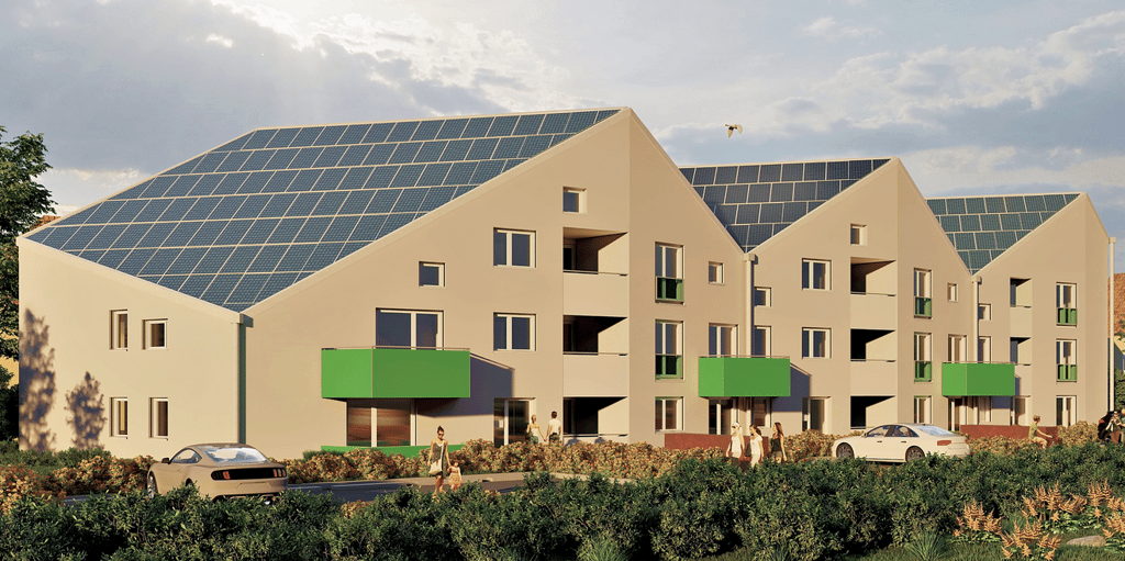 So soll das Sonnenhaus am Wernigeröder Pappelweg aussehen. In wenigen Tagen ist Baustart für das Sechs-Millionen-Euro-Projekt.