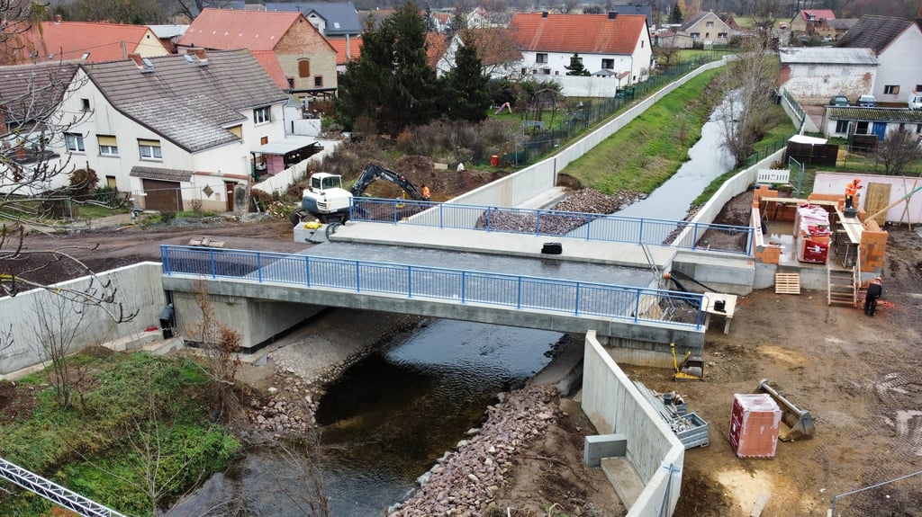 Hochwasserschutz So Soll Der Brückenneubau In Klein Schierstedt Vor Künftigen Fluten Schützen 5217