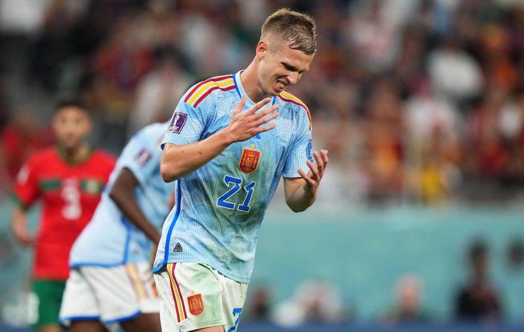 Verlässt die WM in Katar: RB Leipzigs spanischer Nationalspieler Dani Olmo
