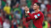 Portugals Cristiano Ronaldo klatscht nach dem Spiel.