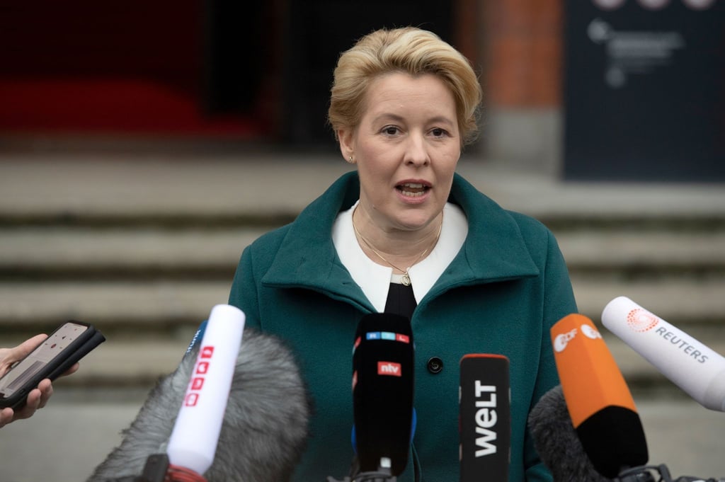 Franziska Giffey, Regierende Bürgermeisterin von Berlin.