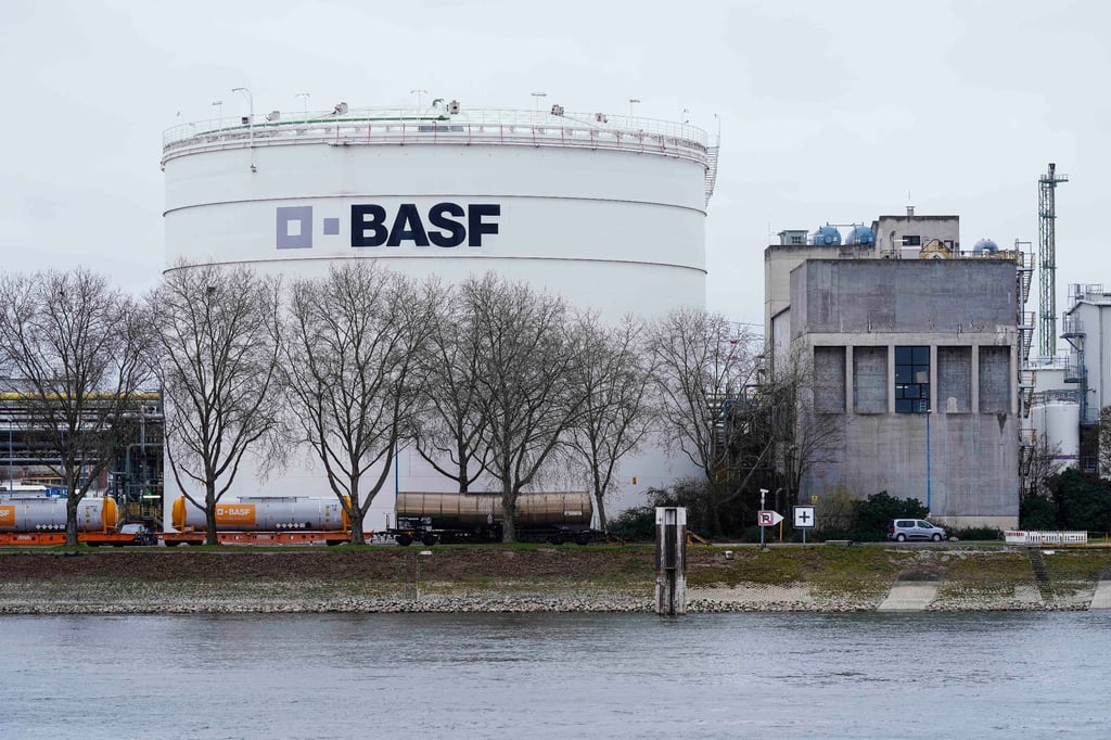 Das „BASF“-Gelände in Ludwigshafen.