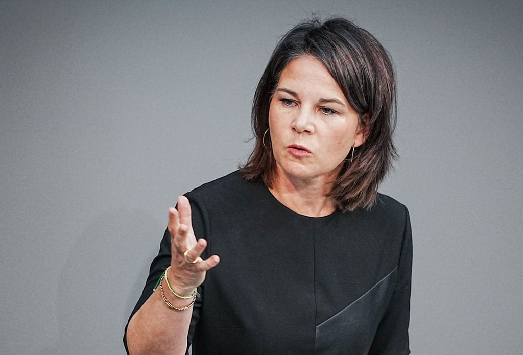 Hat das Bismarck-Zimmer im Auswärtigen Amt umbenannt: Außenministerin Annalena Baerbock.