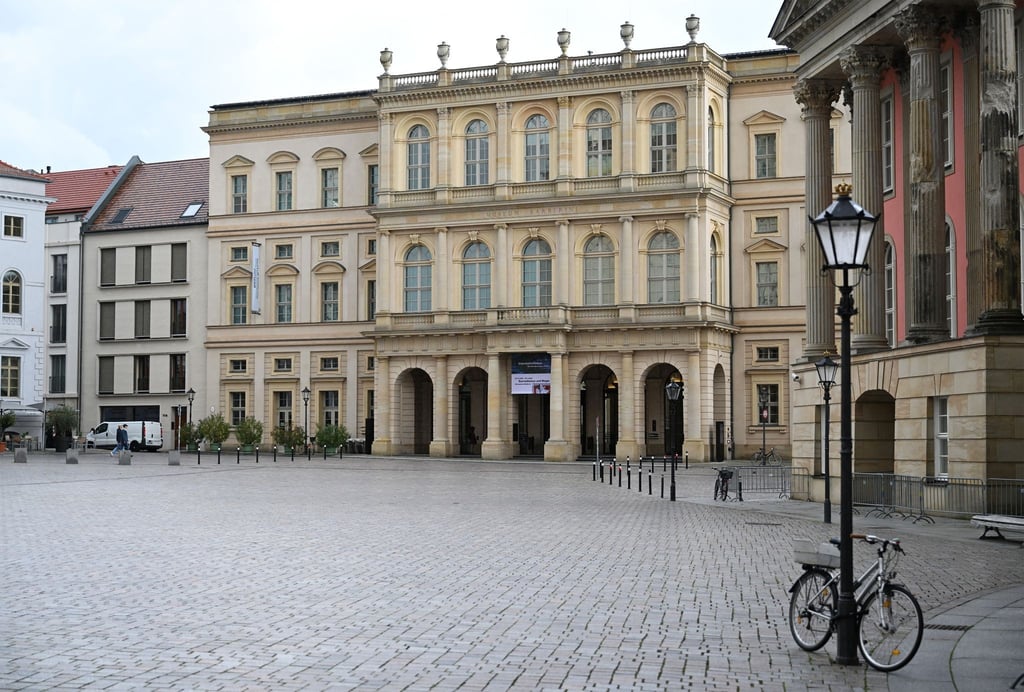Das Potsdamer Museum Barberini am Alten Markt.