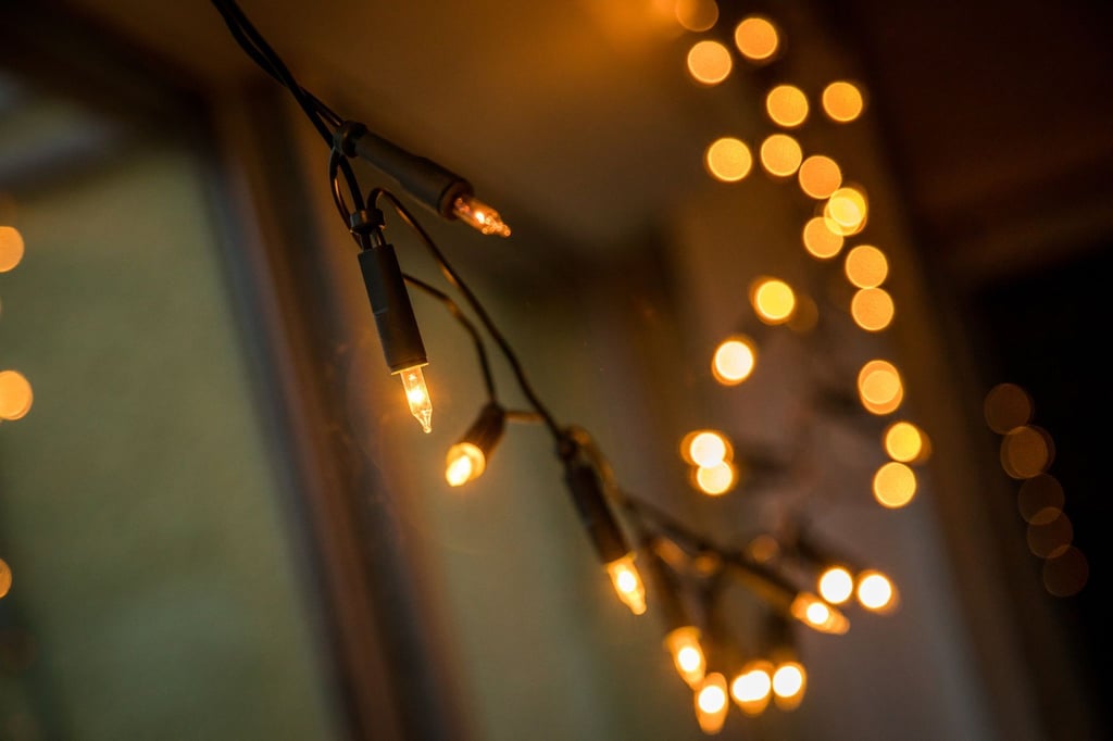 Lichterketten mit LED verbrauchen viel weniger Energie als Modelle mit Glühlämpchen.