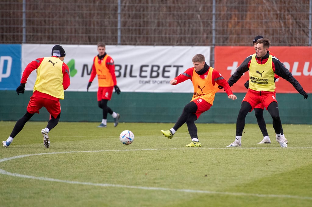 Beim Halleschen FC wird seit Donnerstag wieder trainiert.