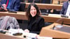 Bettina Jarasch ( Bündnis 90/Die Grünen), Senatorin für Umwelt, Mobilität, Verbraucher- und Klimaschutz, sitzt im Abgeordnetenhaus.
