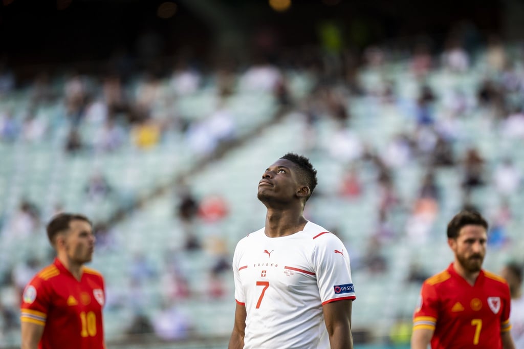 Chance vergeben: Breel Embolo haderte gegen Wales mit sich selbst.