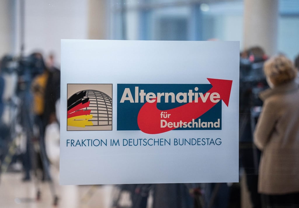 Das Logo der AfD Bundestagsfraktion.
