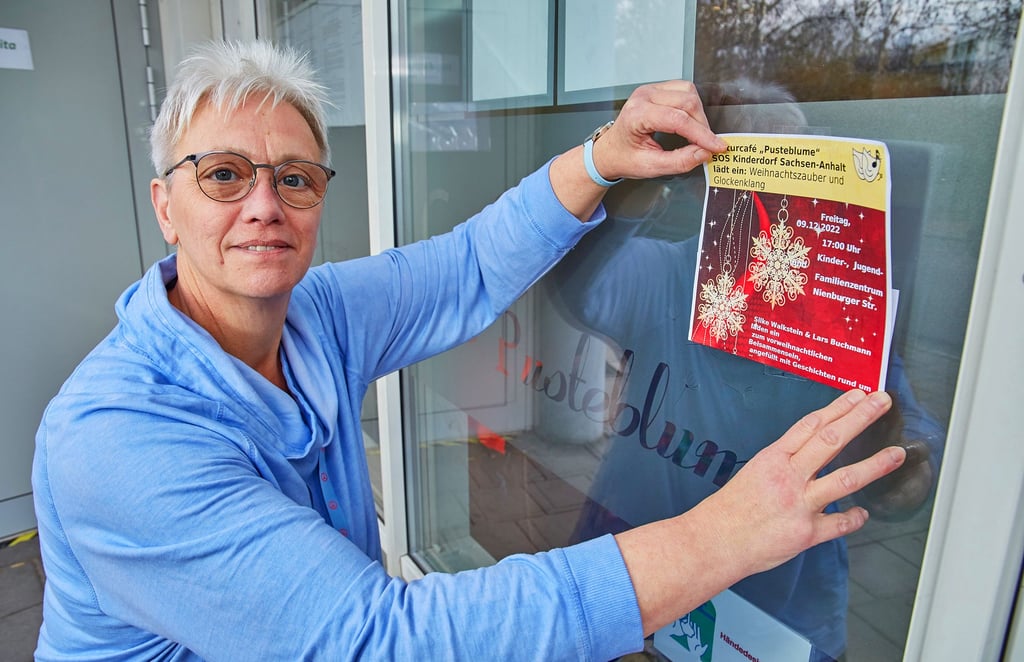 Cornelia Zimmermann organisiert im SOS-Kinderdorf in Bernburg Veranstaltungen.