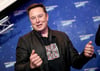 Elon Musk bei der Verleihung der Axel Springer Awards in Berlin.