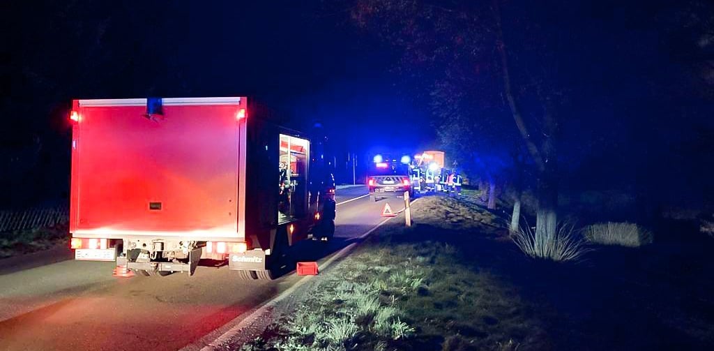 Auf der B2 hat sich am Donnerstagnachmittag ein Unfall ereignet.