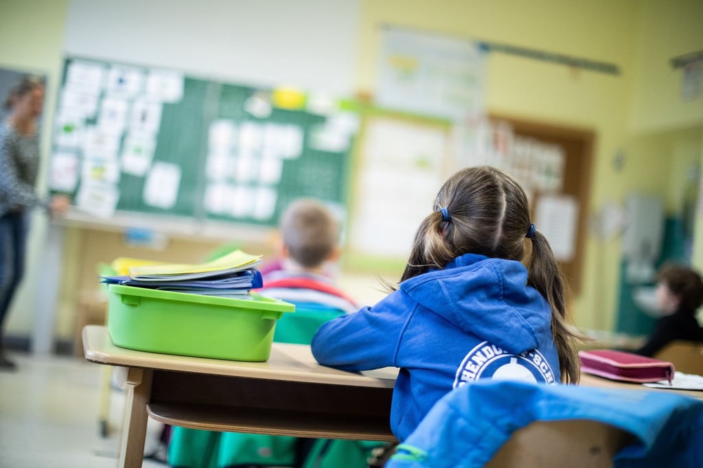 Eine Grundschule im nordrhein-westfälischen Meerbusch.