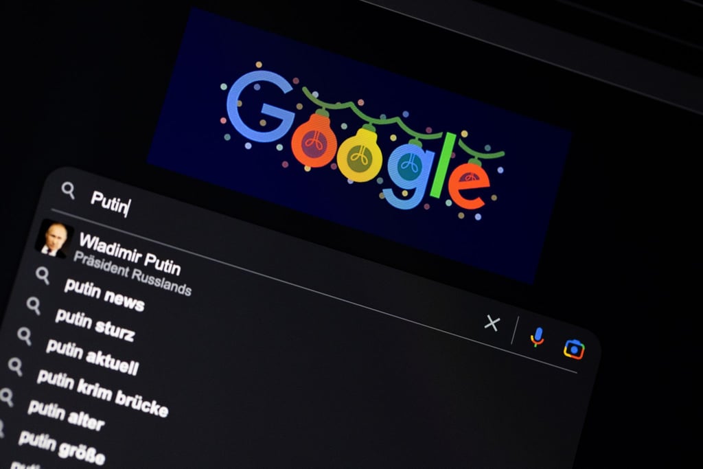 Der Überfall der russischen Armee auf die Ukraine dominiert 2022 die Google-Jahrescharts.