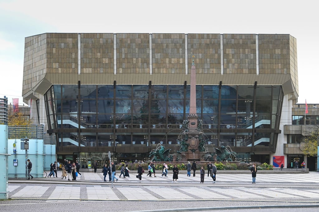Das Gewandhaus in der Leipziger Innenstadt.