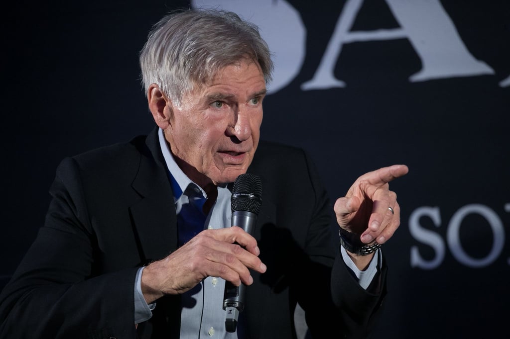 US-Schauspieler Harrison Ford bei einer Presseveranstaltung in Mexiko-Stadt.