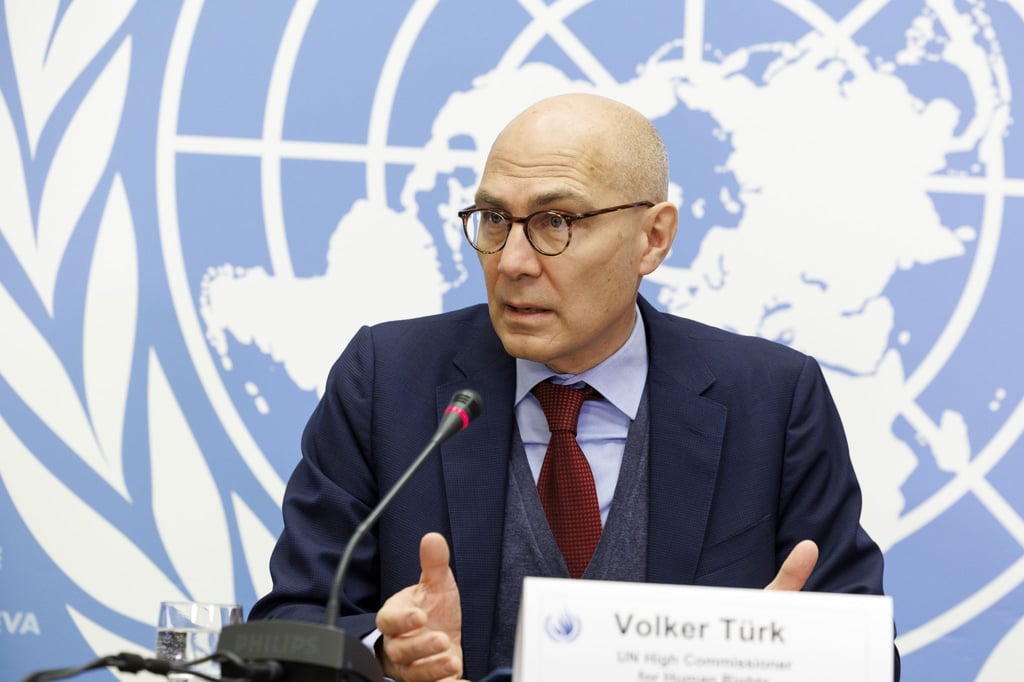 Der UNO-Hochkommissar für Menschenrechte, Volker Türk, sieht die Menschenrechte weltweit in Gefahr.