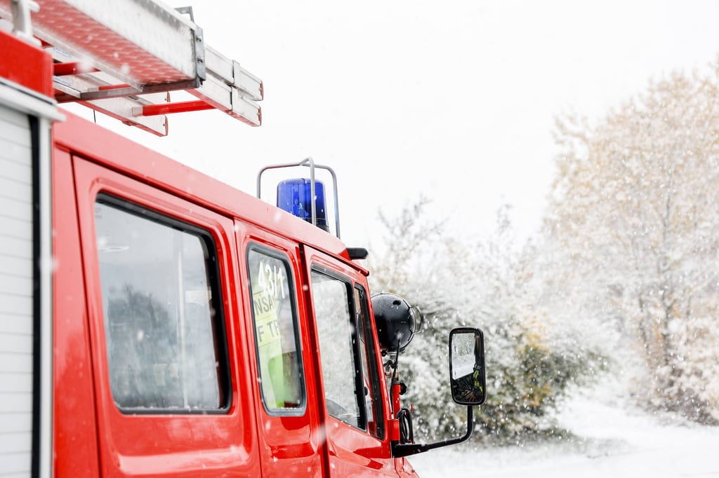 Die Feuerwehr musste einen Brand im Burgenliebenauer Weg löschen.
