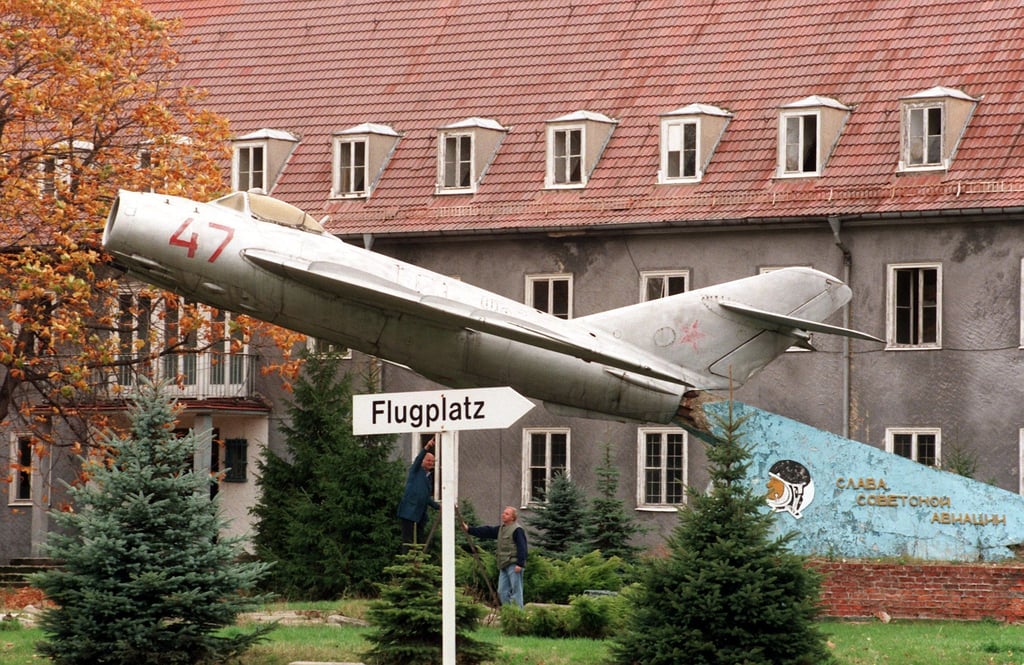 Eine Kaserne auf dem ehemaligem Militärflugplatz Großenhain