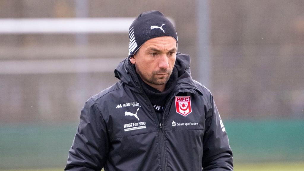 HFC-Trainer André Meyer sah in Aue eine Niederlage seiner Mannschaft.