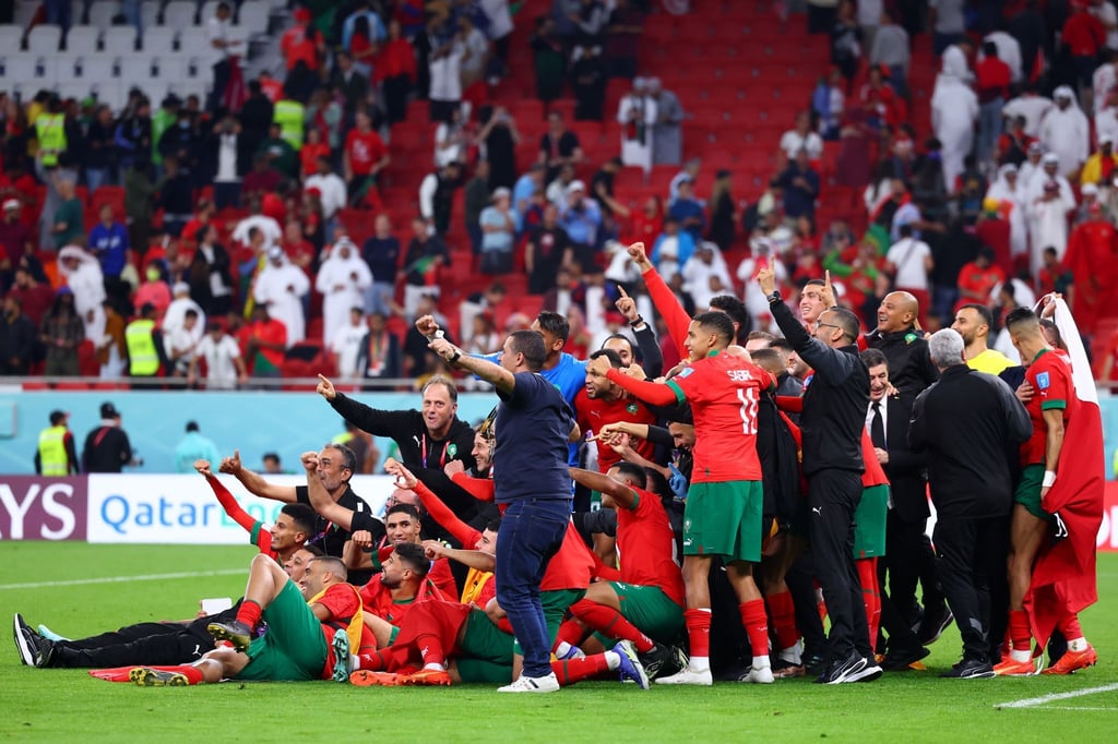 Marokko steht als erstes afrikanisches Team im Halbfinale einer WM.