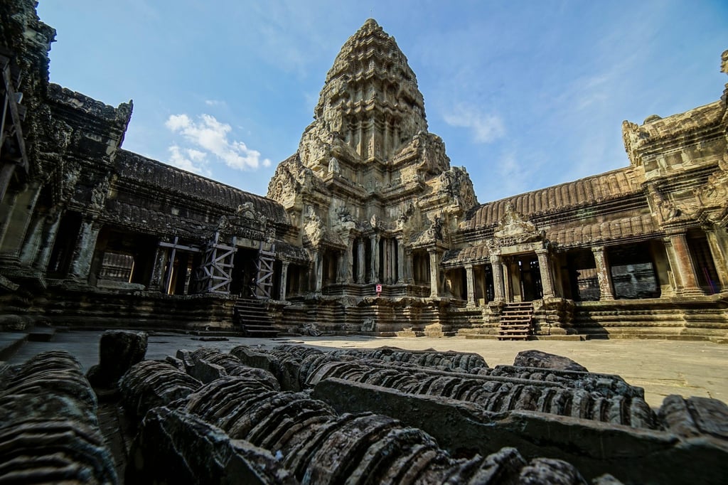 Die Tempelanlagen von Angkor waren bis zum 15. Jahrhundert das Zentrum des Khmer-Königreichs.
