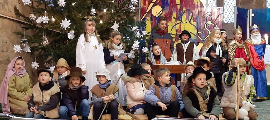Das letzte Krippenspielin der Langendorfer Klosterkirche fand 2019 statt (Foto). In diesem Jahr soll die Tradition wieder aufleben.