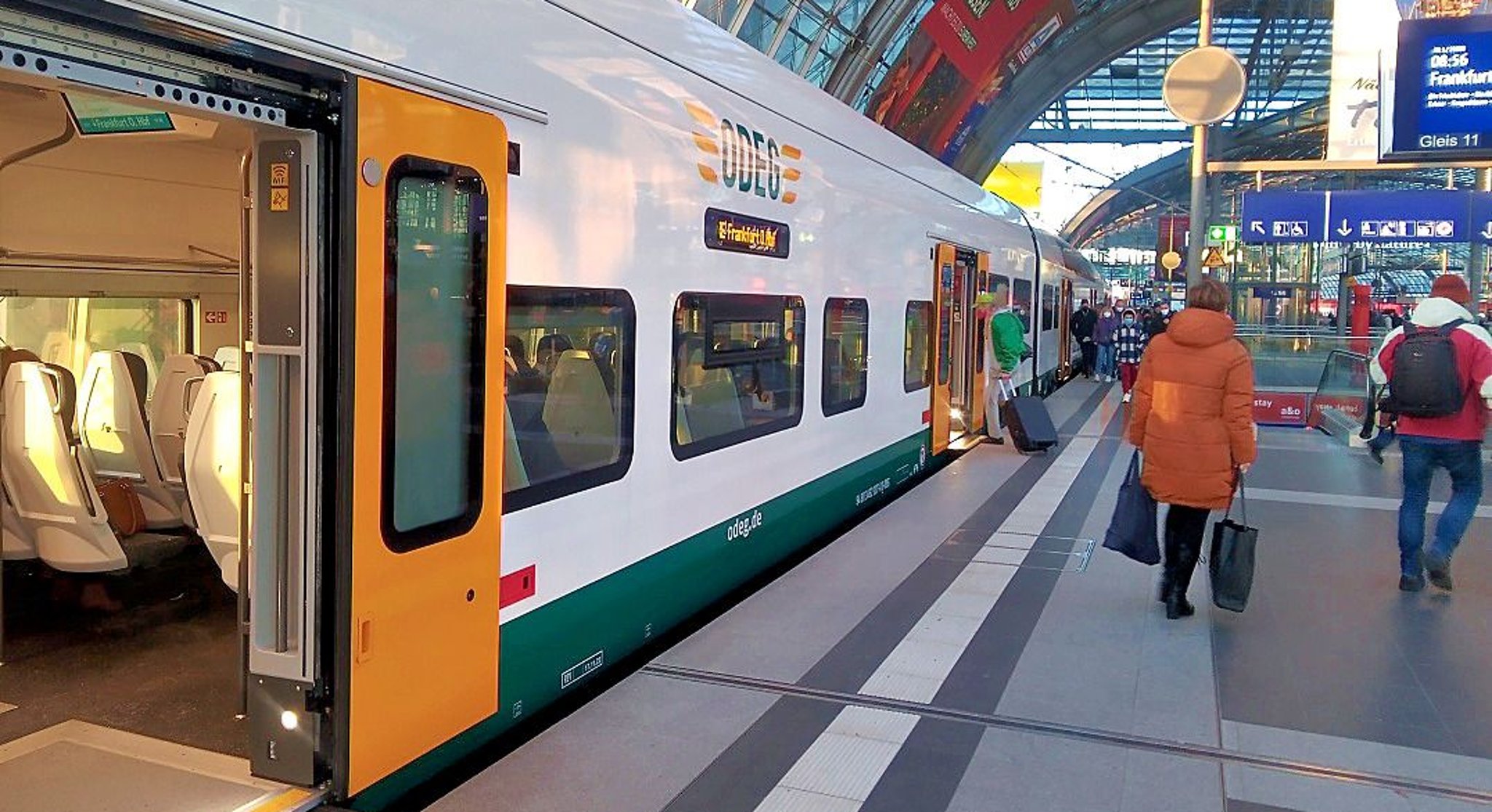 Odeg statt Deutsche Bahn Neue Züge für Reise von Magdeburg nach Berlin im Test