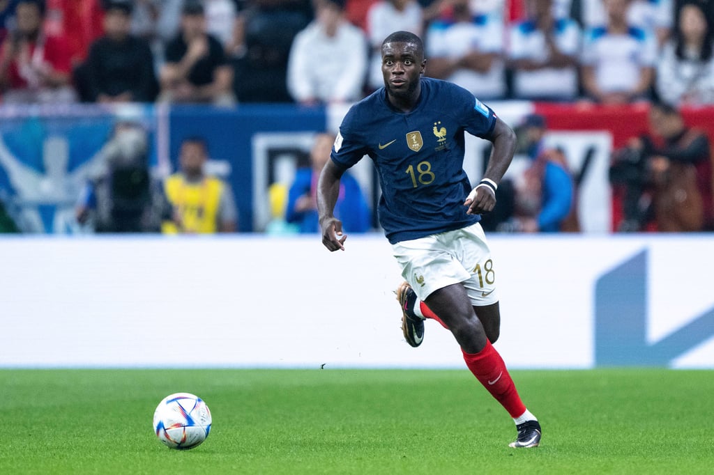 Dayot Upamecano wird womöglich gegen Marokko nur zuschauen können.