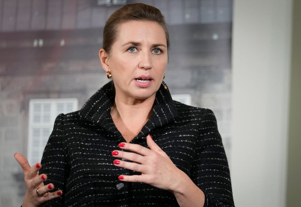 Die geschäftsführende Ministerpräsidentin Dänemarks: Mette Frederiksen.