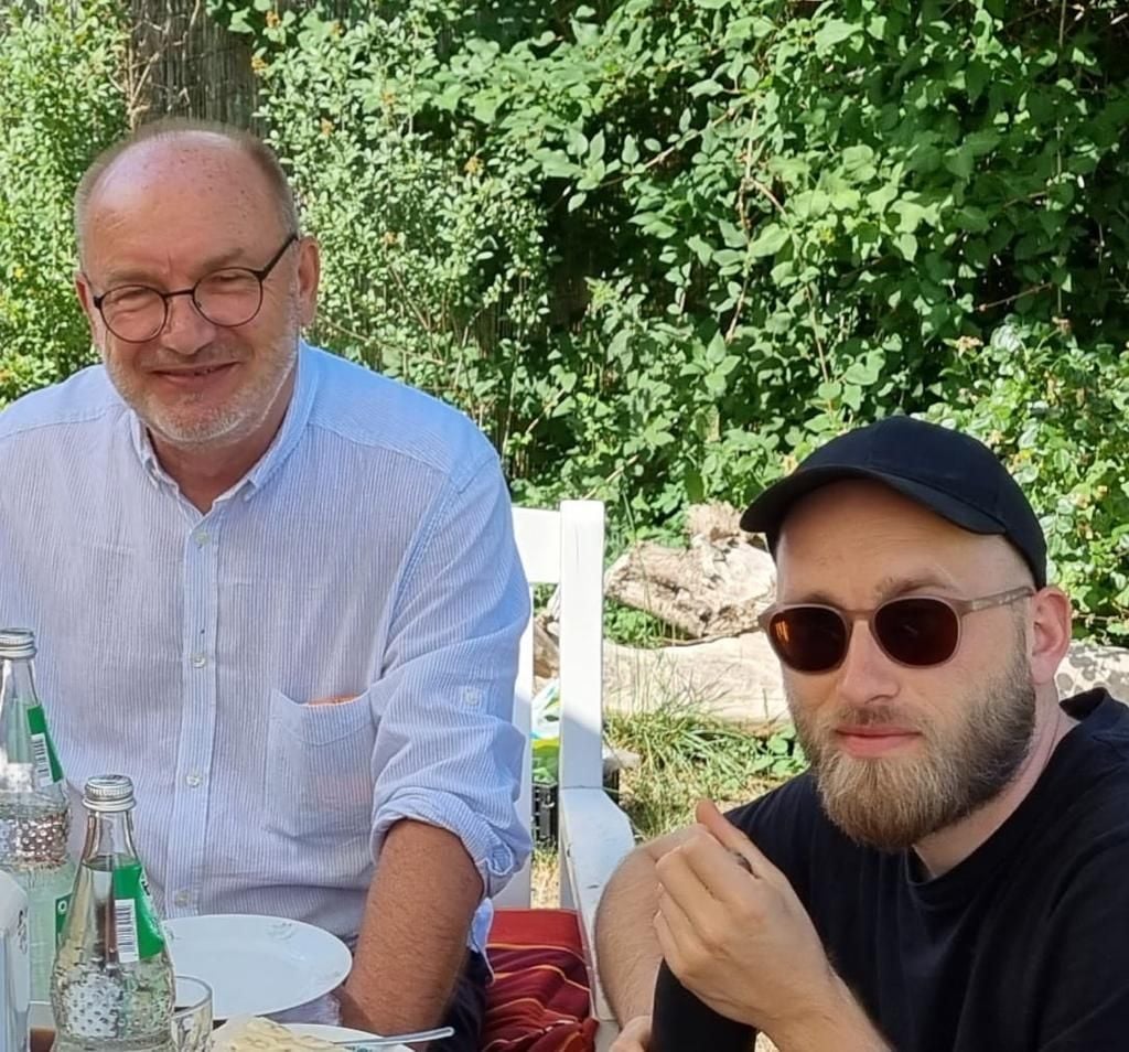 Die früheren Balgstädter Klaus (l.) und Max Wege haben die Teamwertung für sich entschieden.