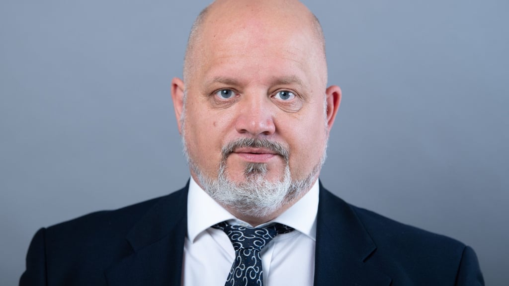 Der AfD-Landtagsabgeordnete in Magdeburg.