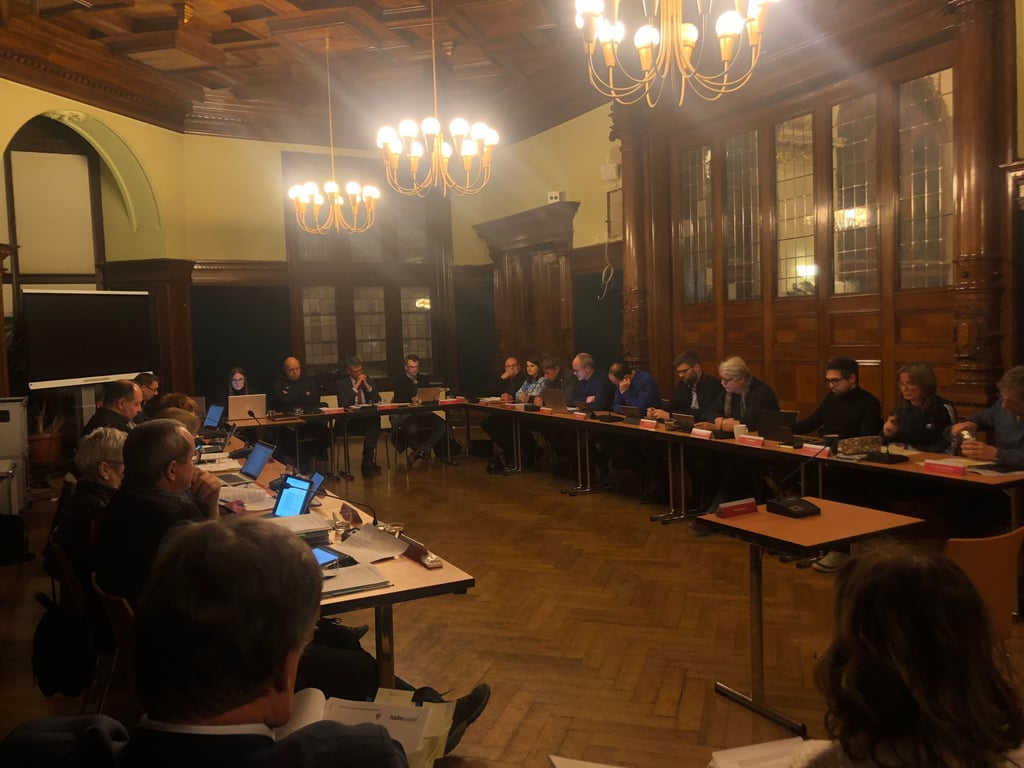 Sitzung des Finanzausschusses im Stadthaus